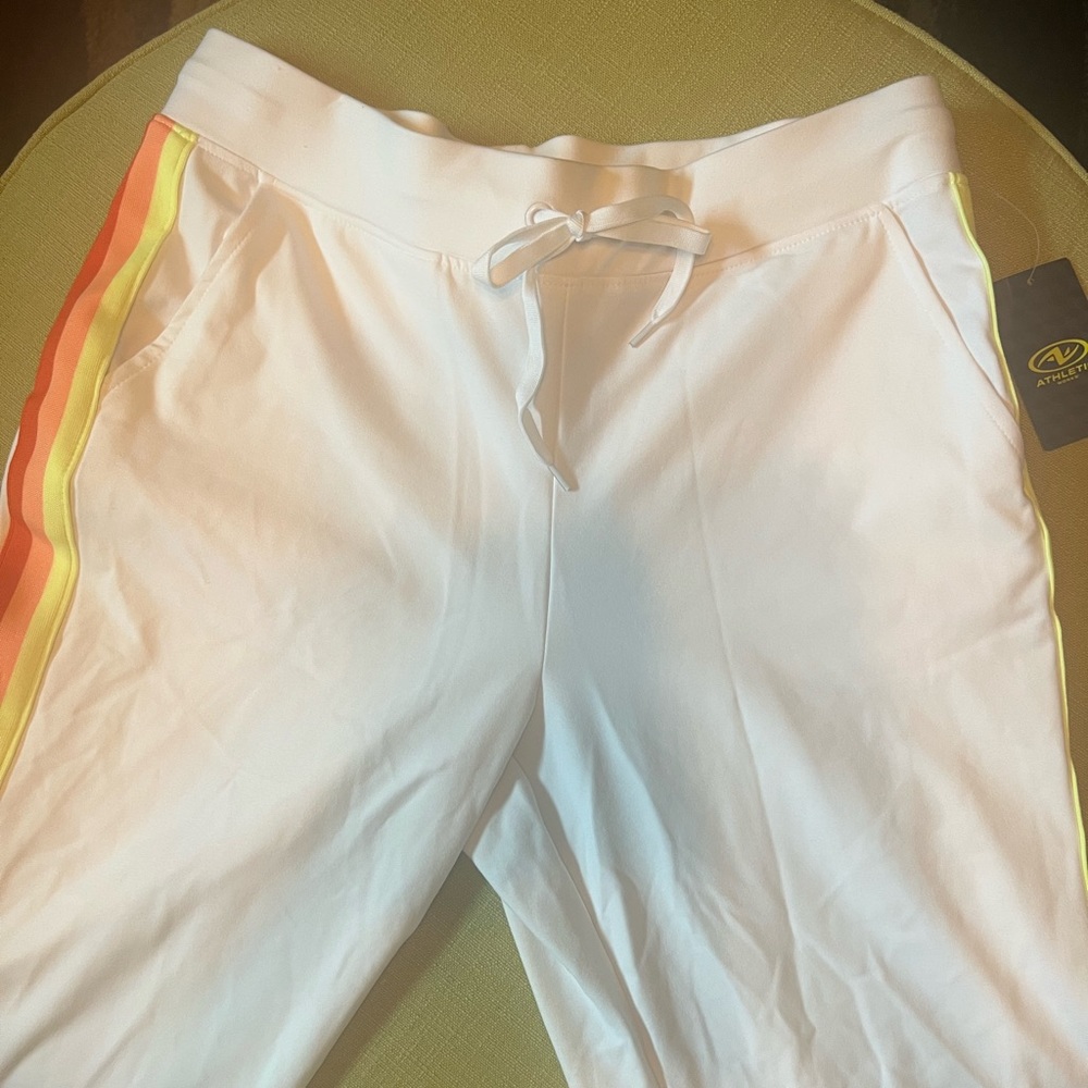 Athletic Works White Joggers